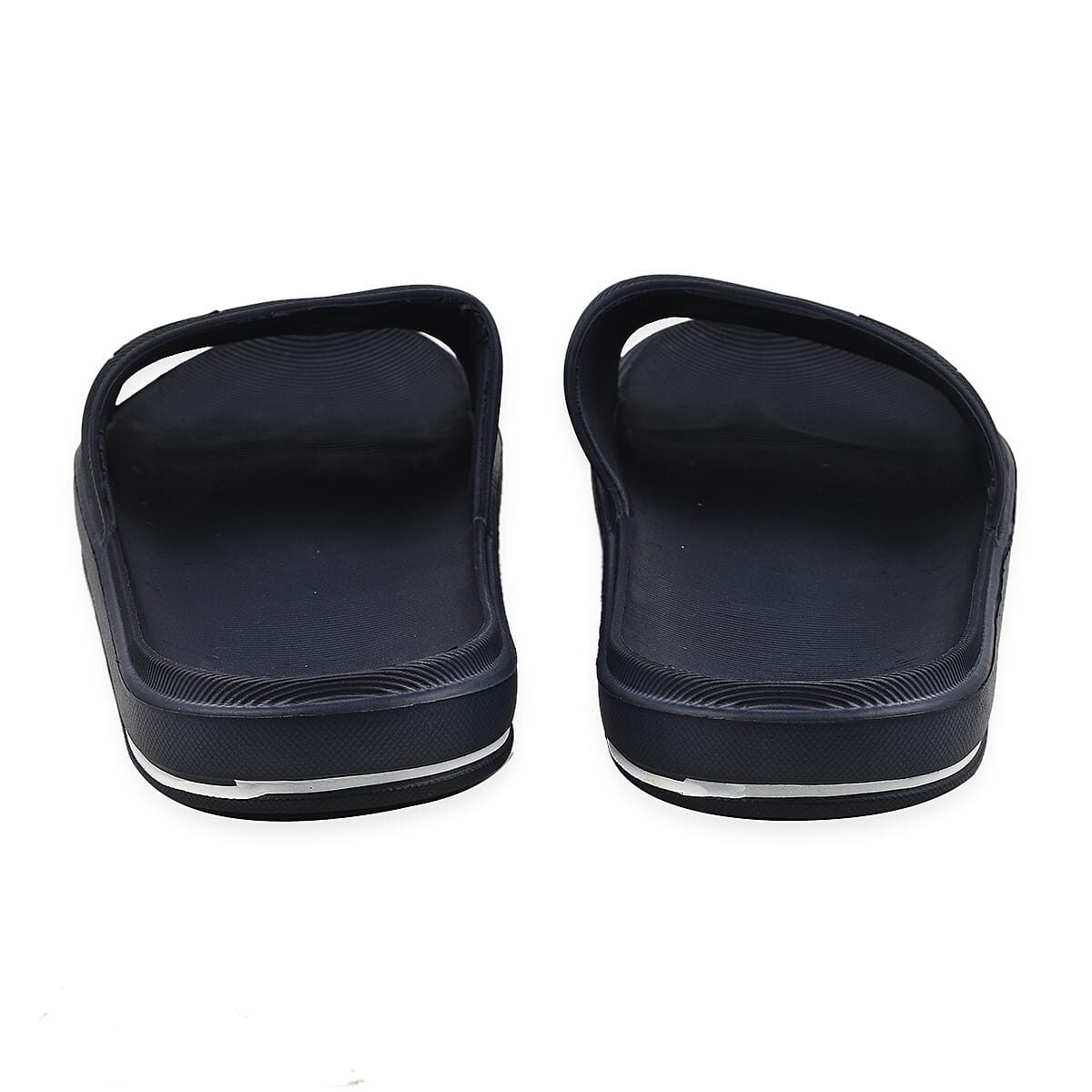 Thomas Calvi Comfortable Summer Sliders in Navy Blue 6306624 3
