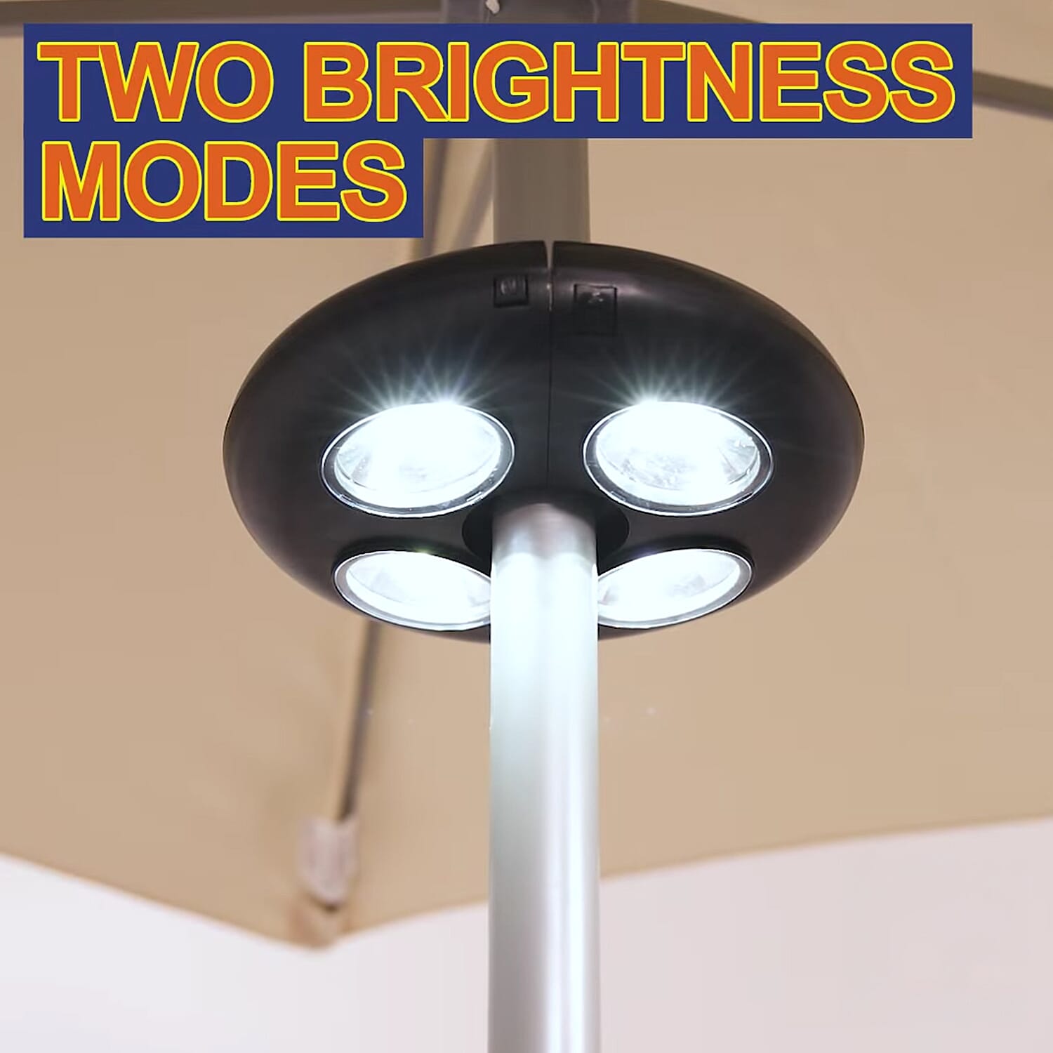 Three-Level Wireless LED Lights with 24-4 Bulb &amp; 4AA Battery (not included) - Black &amp; White 8412455 2