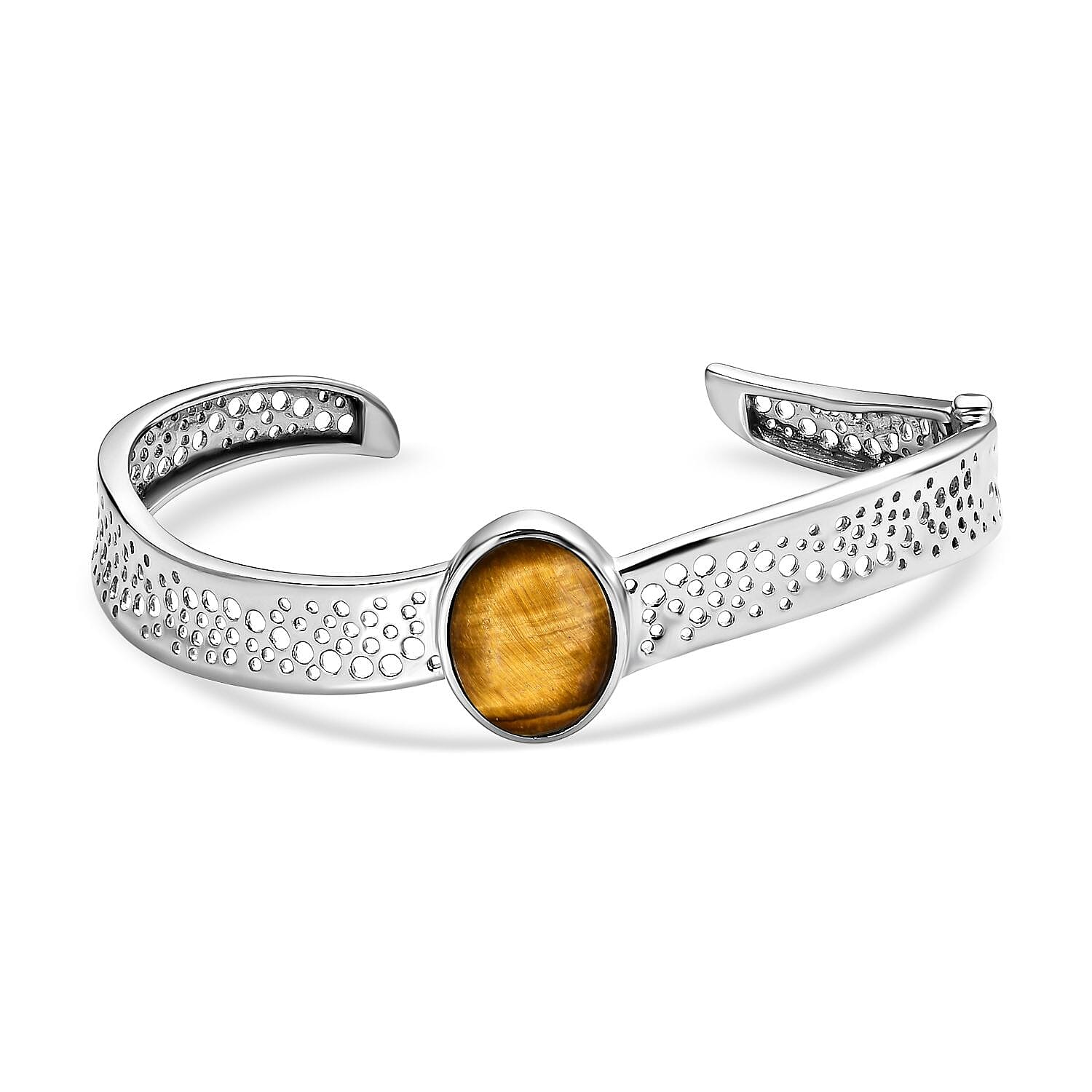 Tigers Eye Cuff Bangle (Size - 7.5) 7747287 0