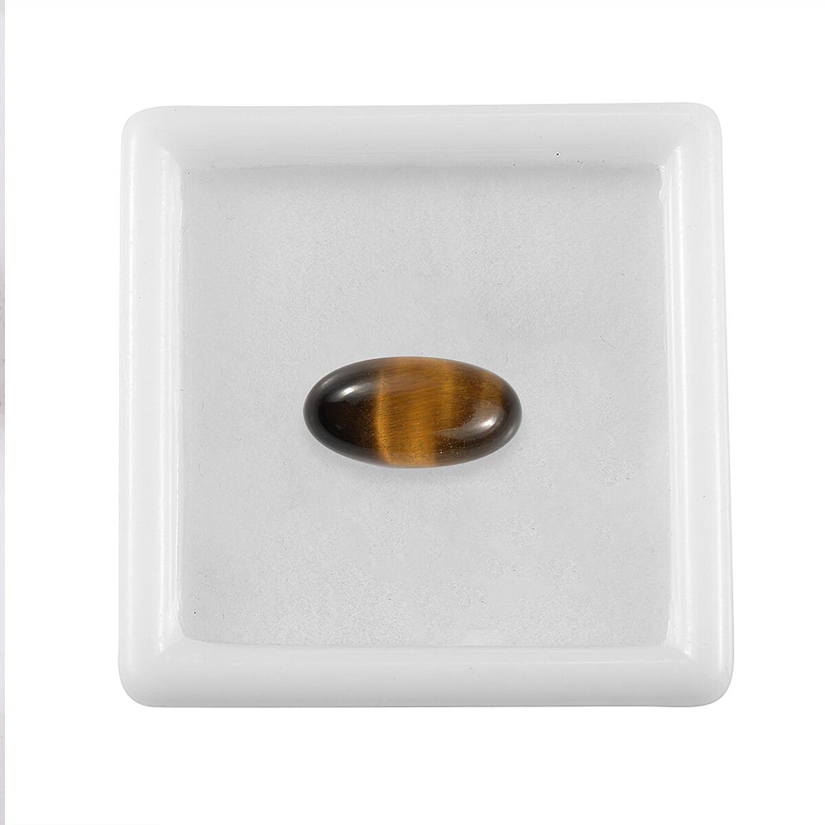 Tigers Eye Oval Cut Cut 14X7 mm Gemstone, 4.3 Ct 8499529 3