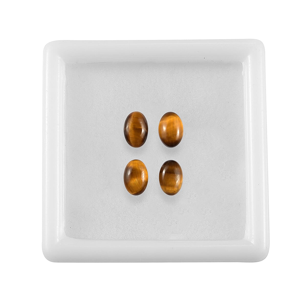 Tigers Eye Oval Cut Cut 6X4 mm Gemstone, 2.26 Ct 8499531 3