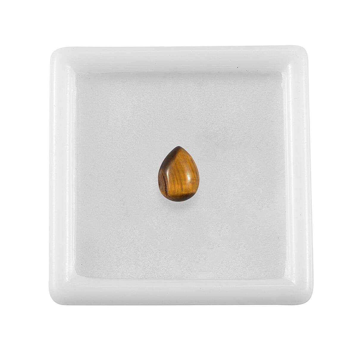 Tigers Eye Pear 8X6 mm Gemstone, 1.30 Ct 8511585 4