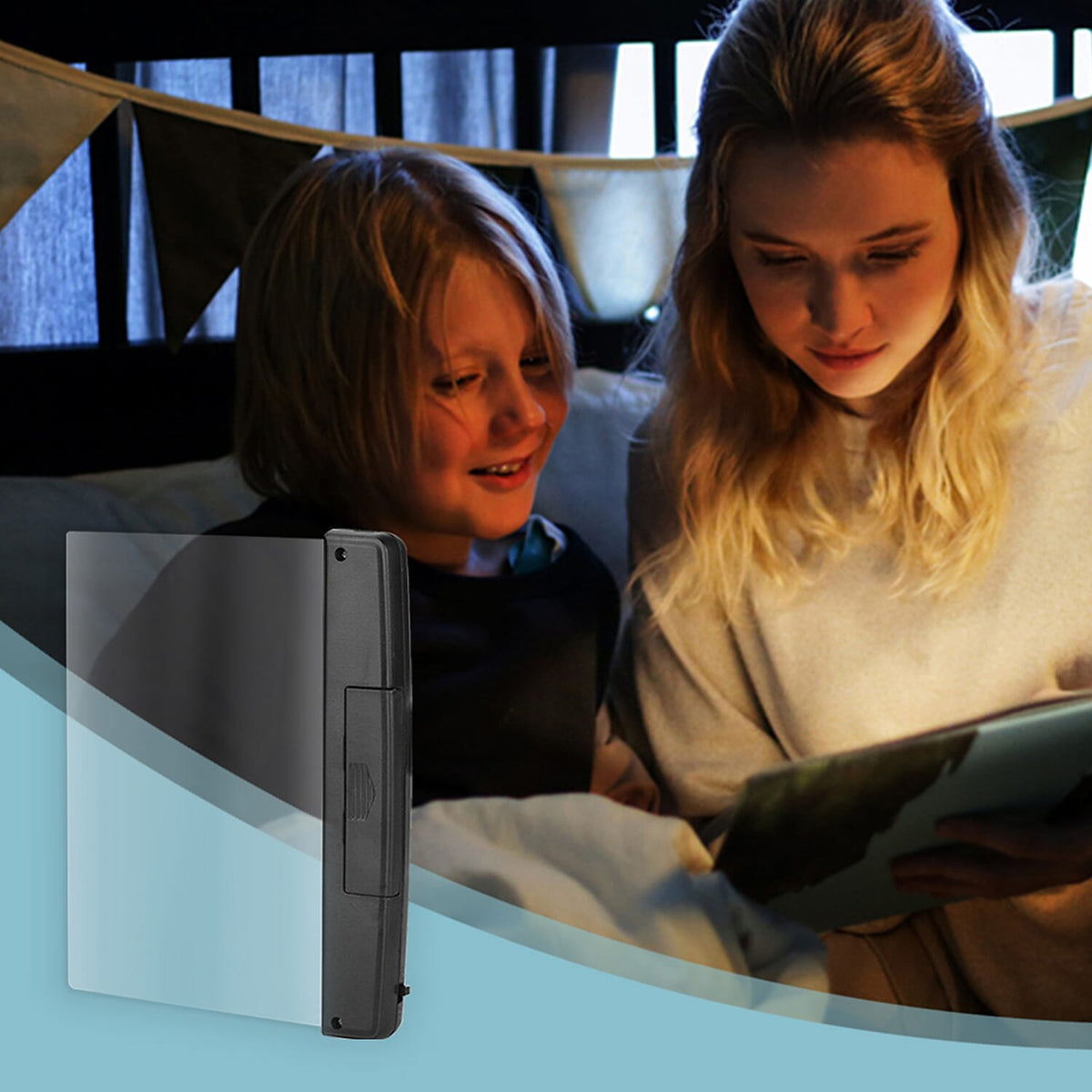 Book Reading Light Panel Lamp - Black 8064445 5
