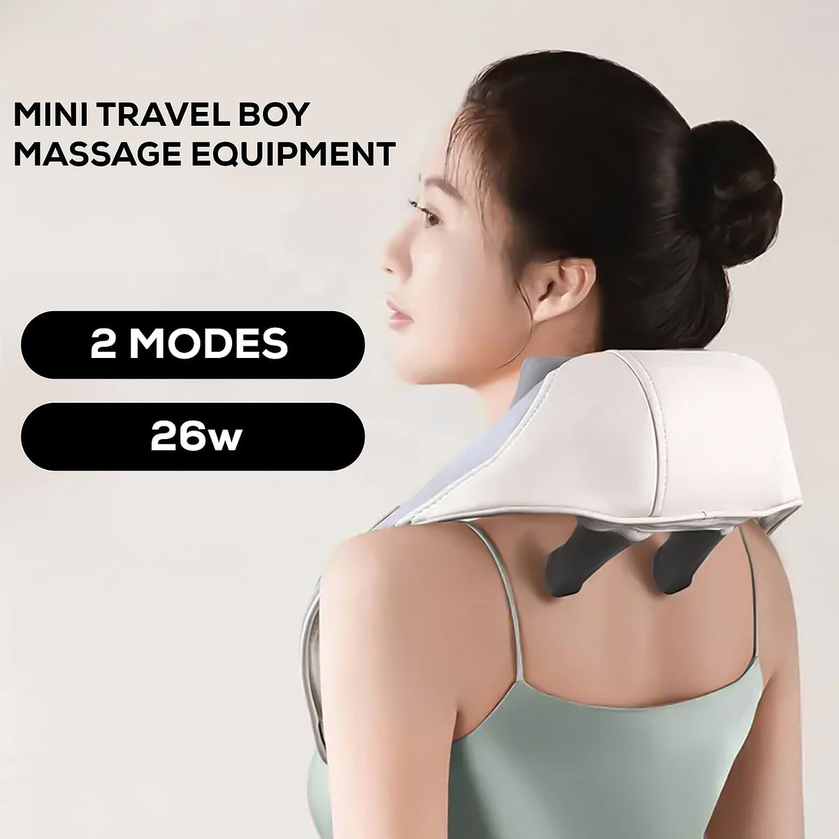 Electric Massager for Neck, Shoulder &amp; Back with Rechargeable Battery 8064424 5