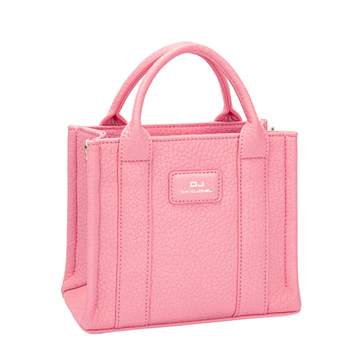 David Jones Square Top Handle Bag - Pink 8081592 0