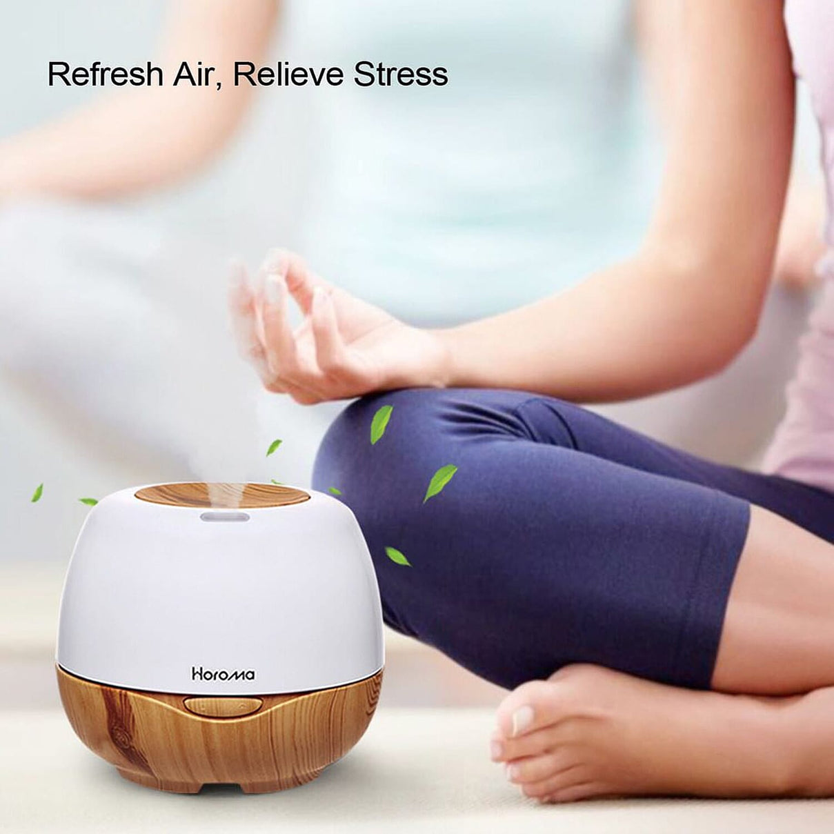 HOROMA Essential Oil Diffuser with 7 LED Lights(300ml) 8051952 1