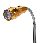 TJC Essential Set of 2 LED Flexible Magnetic Flashlight - Champagne