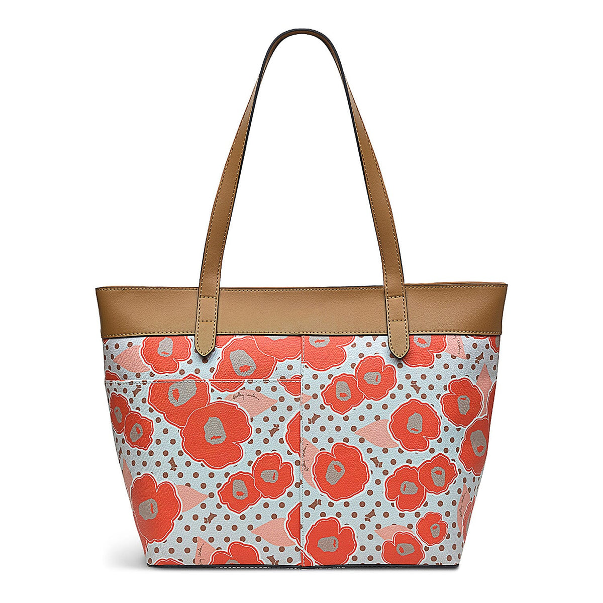 Radley London Heritage Hollyhock Large Ziptop Tote Aluminium 8088829 3