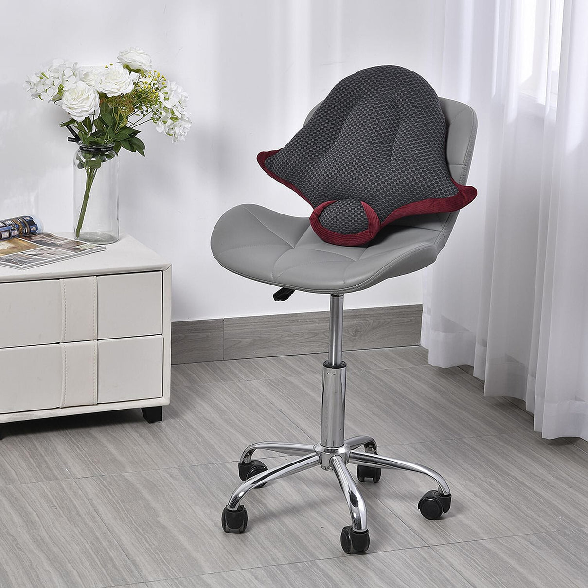 Tjc Woven Animal Cushion (Size 40x48 Cm) - Grey 7073983 3