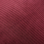 Back Support - Woven Sting Ray Shaped Cushion (Size 40x48 Cm) - Grey - Wine Red