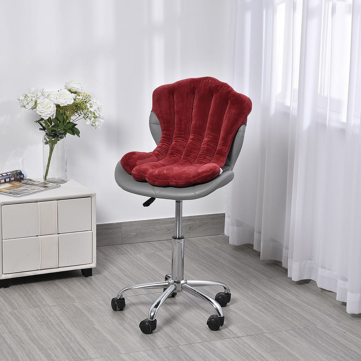 Back Support Woven Cushion - Red 7073980 2