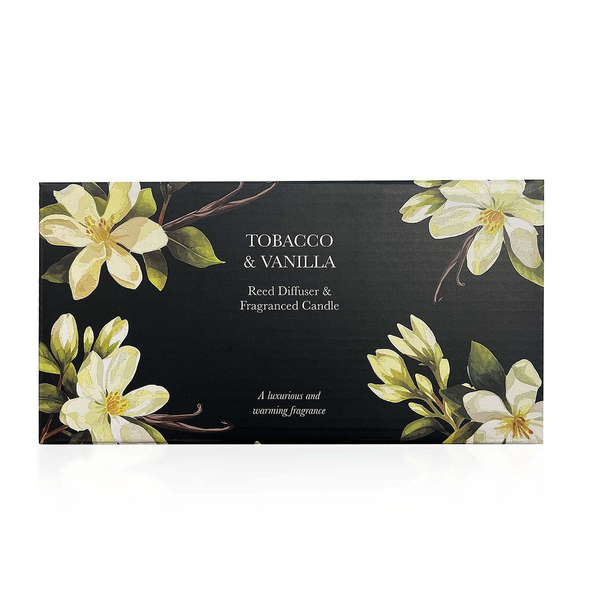 Laurelle Tobacco and Vanilla Candle and Reed Diffuser Set 7976555 0