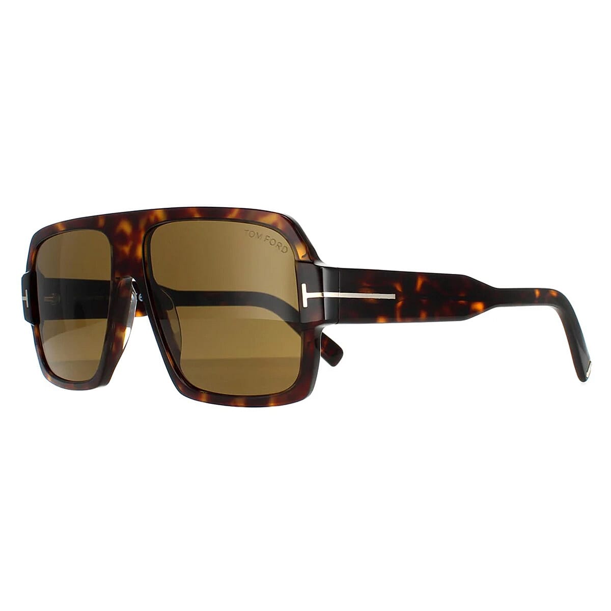Designer Closeout - Tom Ford Shield Acetate Sunglasses - Square 7801192 0