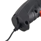 47-Piece Multifunctional Foldable Wireless Electric Screwdriver Kit - 1200mAh Battery, 30Mins Runtime - Black