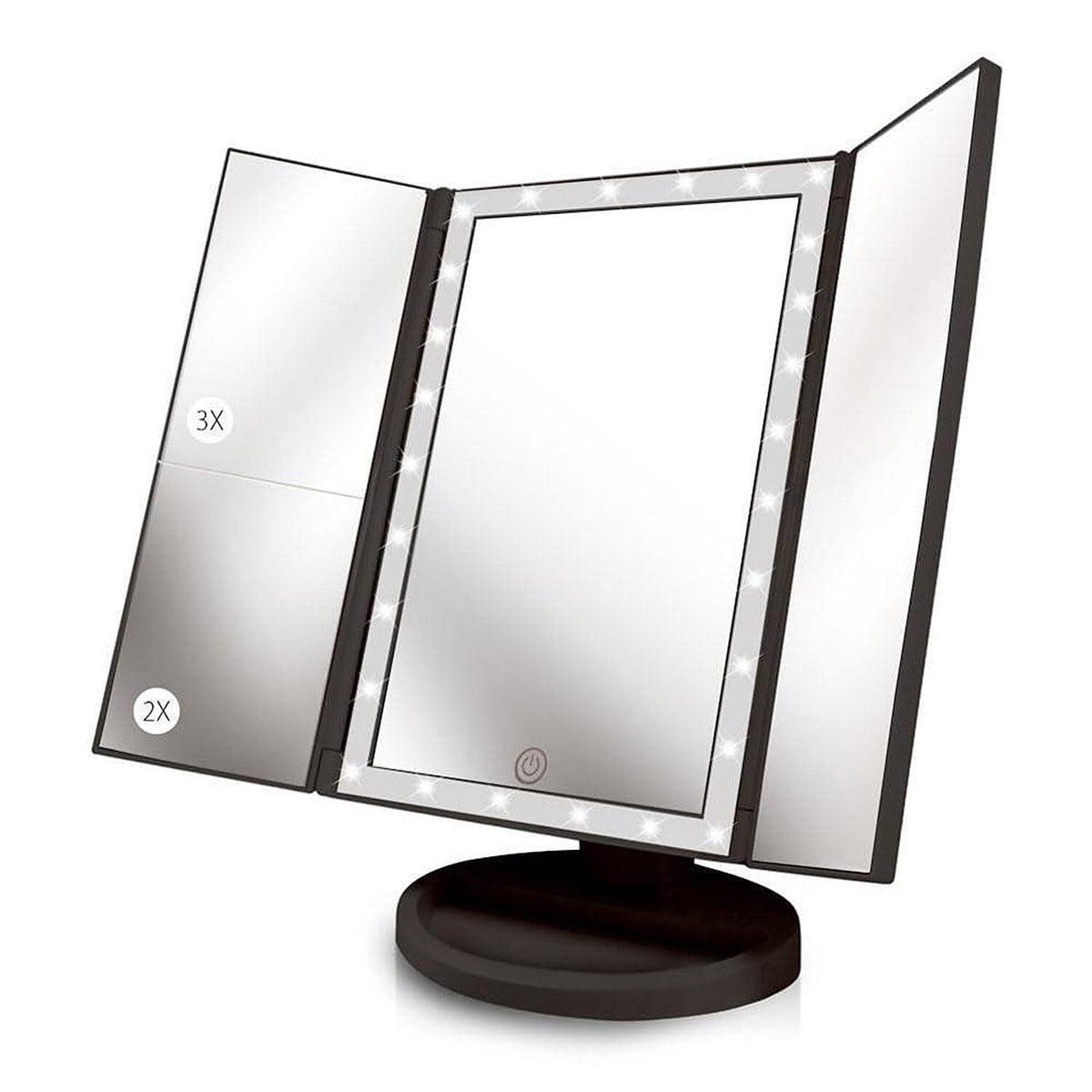 Beautyworks LED Vanity Mirror with Touch Sensor for Light Fading 7714475 0