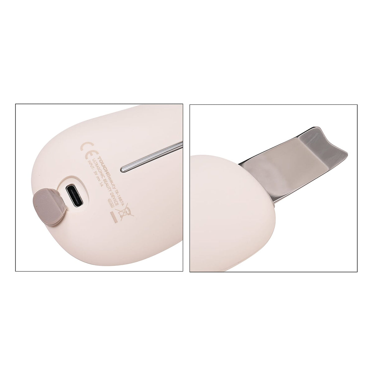 TOUCHBeauty Ultrasonic Exfoliating Scrub Device - Off White 8024000 6
