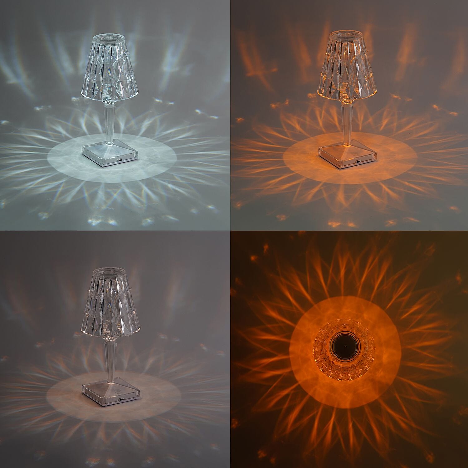 MUST HAVE- Crystal Effect Touch Lamps (W 12cm H 26cm) 7153178 2