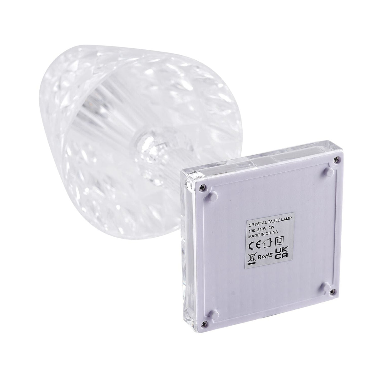 MUST HAVE- Crystal Effect Touch Lamps (W 12cm H 26cm) 7153178 6