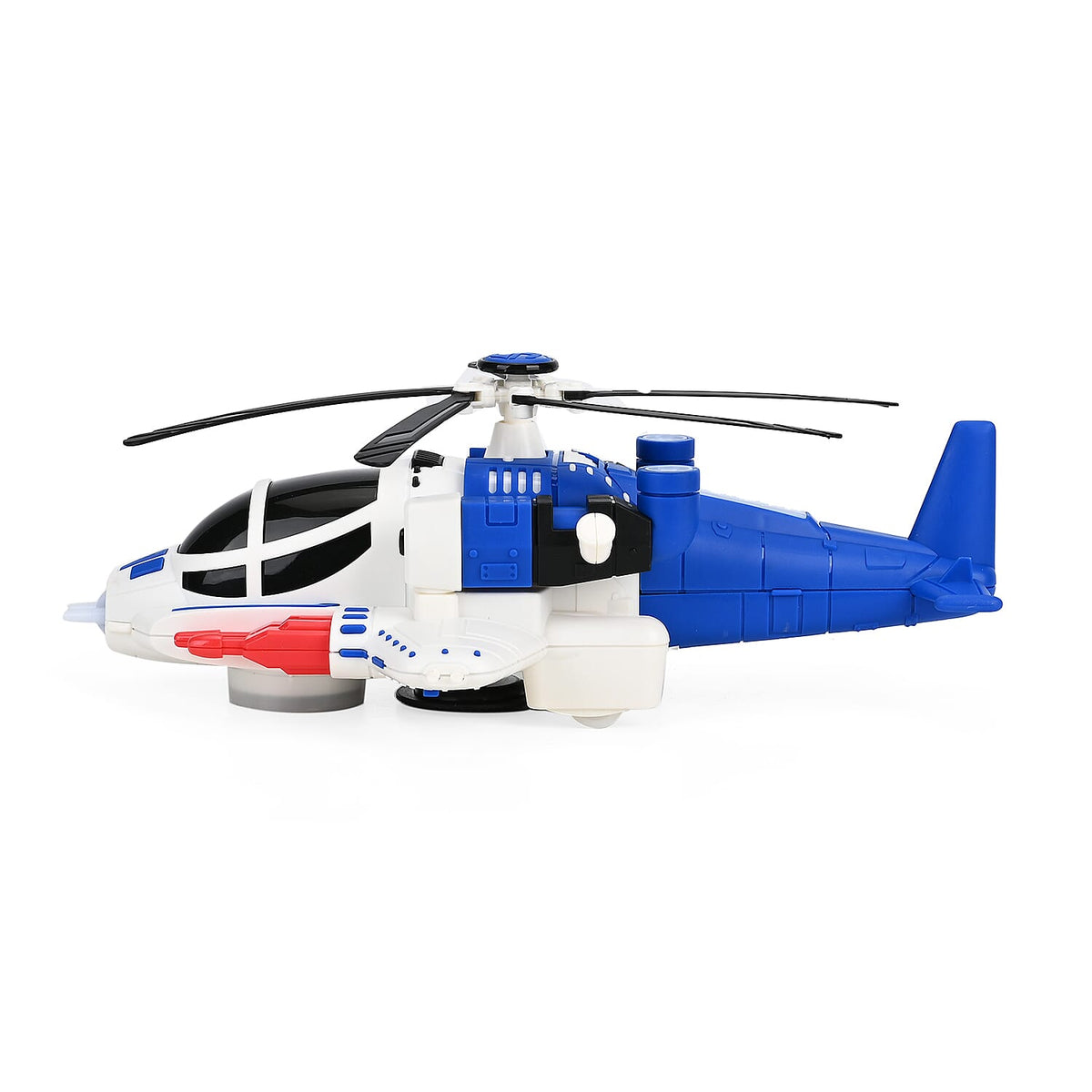 Electronic Light Music Fighter Plane - Blue 7843614 5