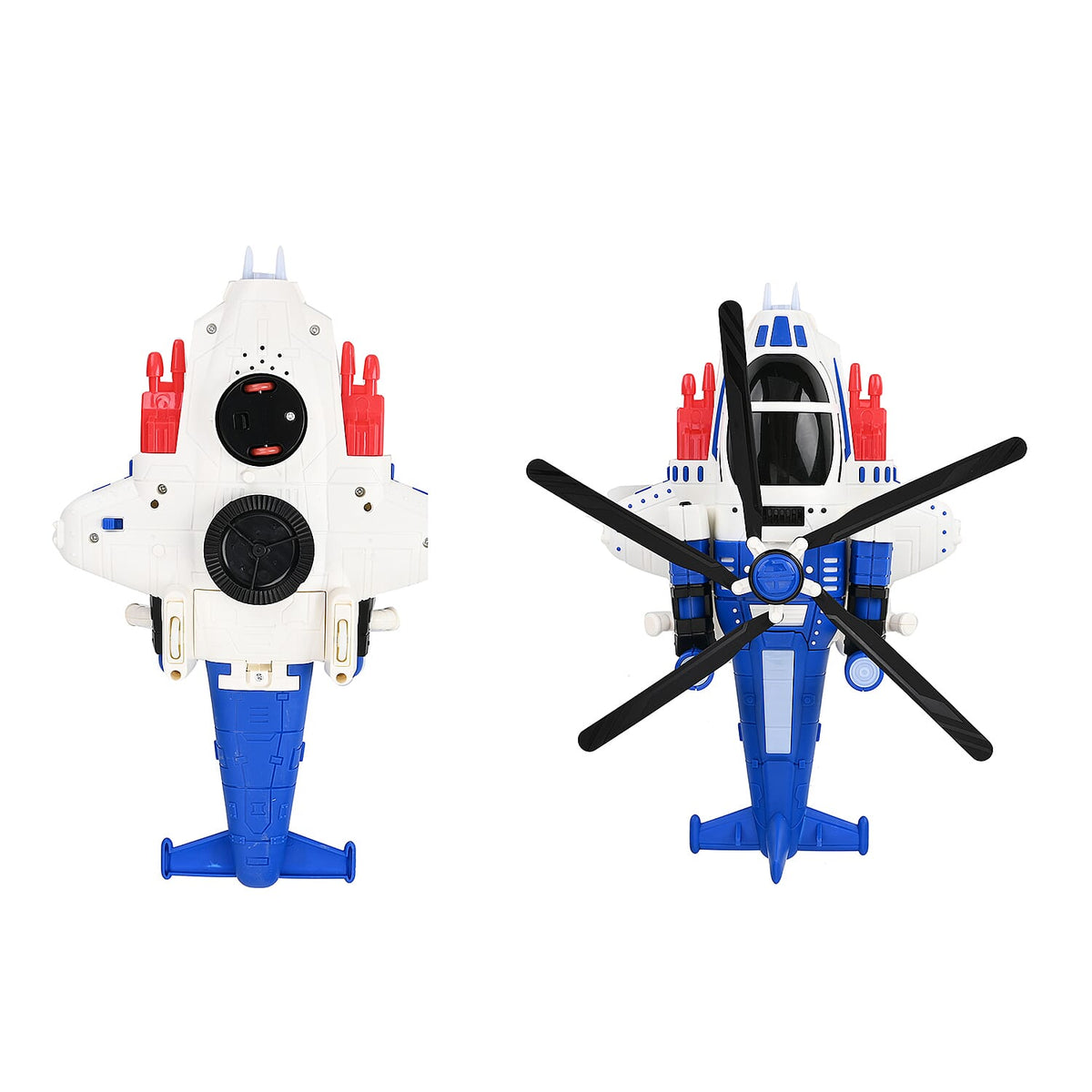 Electronic Light Music Fighter Plane - Blue 7843614 11