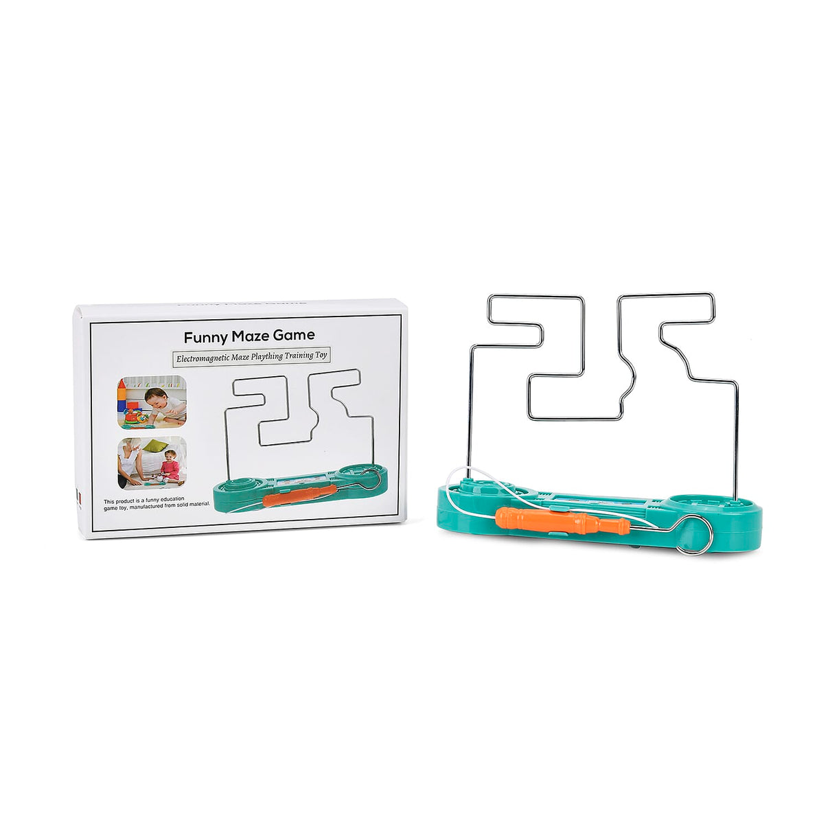 Electric Bump Maze Fire Wire Shock Induction Game 7744339 7