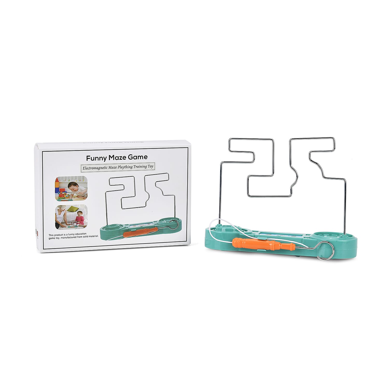 Electric Bump Maze Fire Wire Shock Induction Game 7744339 7