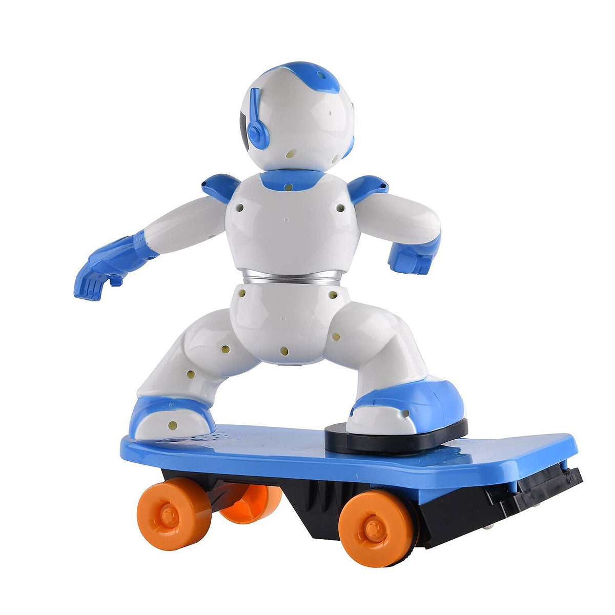 Skateboard Robot with 360 Degree Rotation &amp; Remote Control (4xAA Battery Not Inc.) 27x16cm 7576172 4