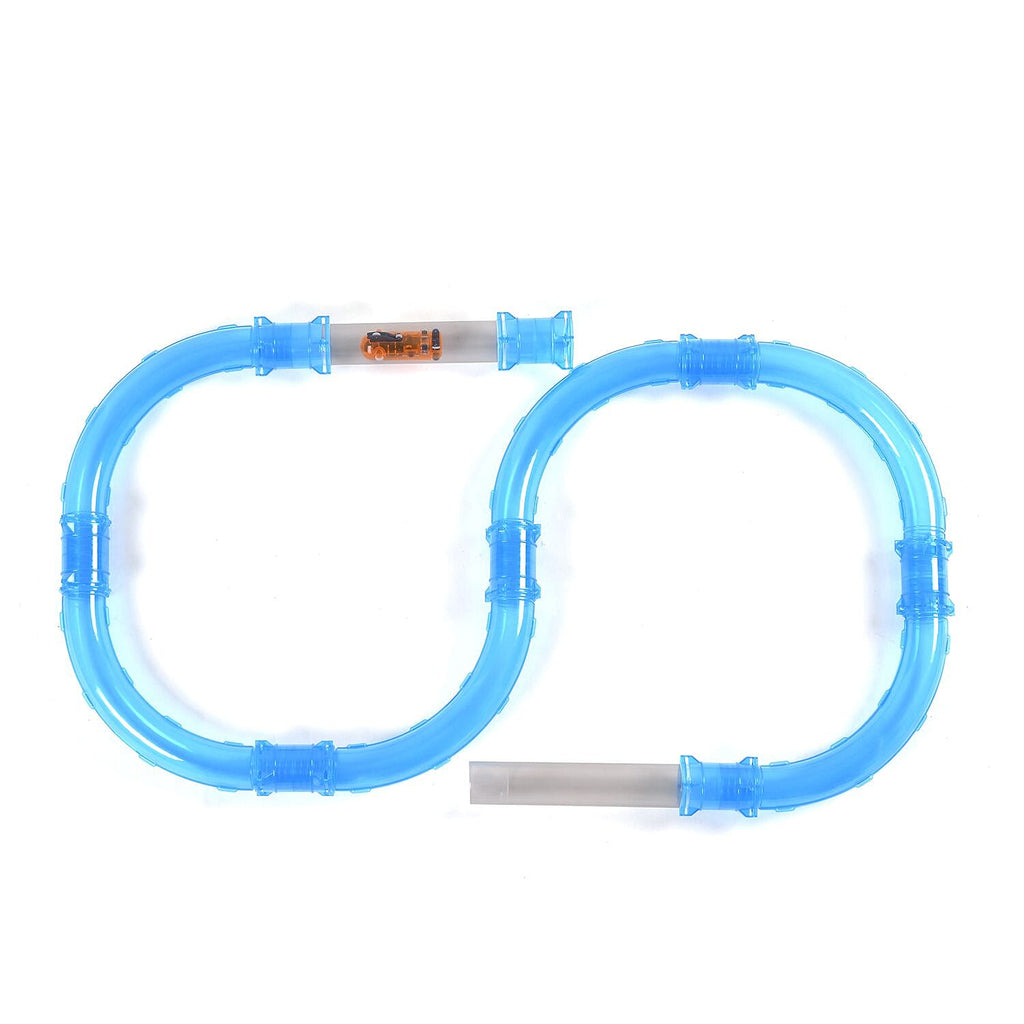 CHARIOTS Remote Control Speed Pipes Racing Track Car Toys Set With LED Light