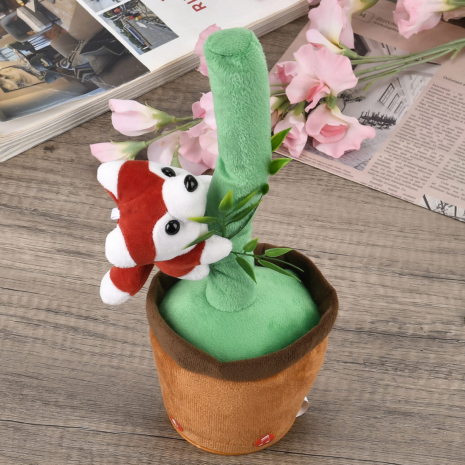 Talking &amp; Dancing Plush Toy - Fox 7691647 1
