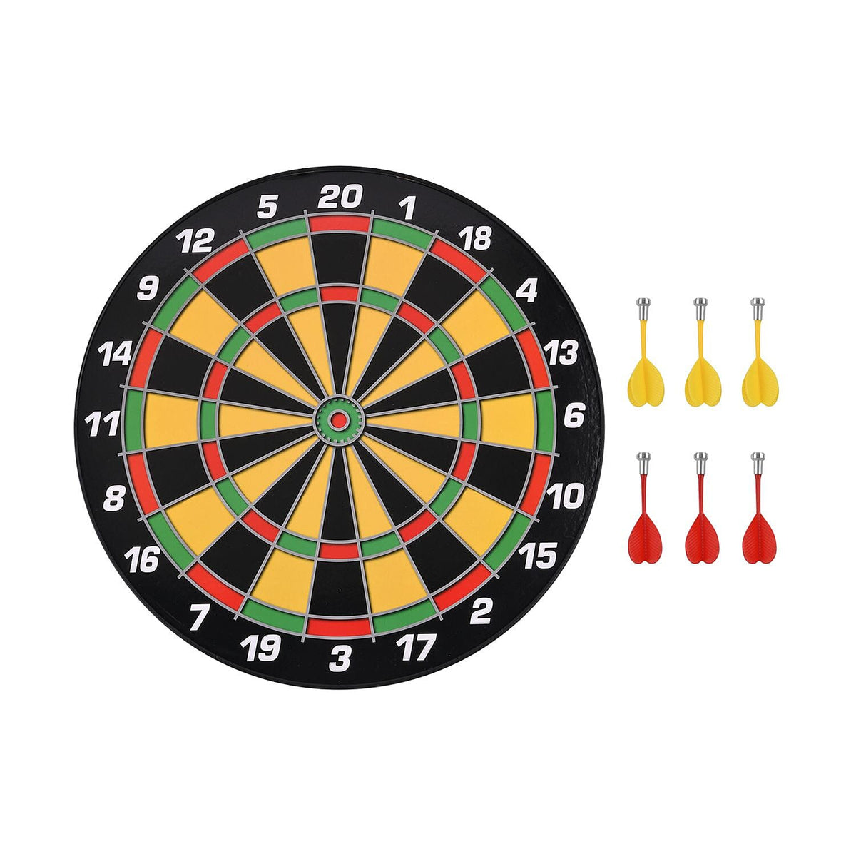 FunTime Magnetic Dartboard with 6pcs Magnetic Darts - Multi 7577359 0