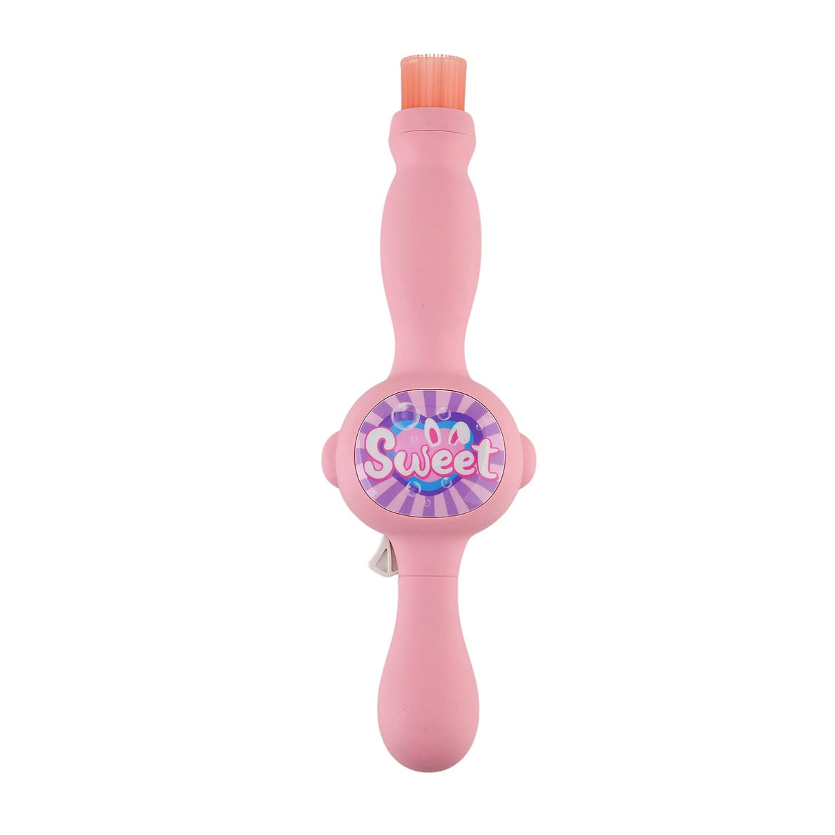 Elastic Bubble Smoke Bomb Toy Wand - Rechargeable Battery (1x Included)  70ml Solution, Measuring Cup, 2x Fabric Gloves, Dissolving Mist, Hanging Rope - Pink V32489013 0