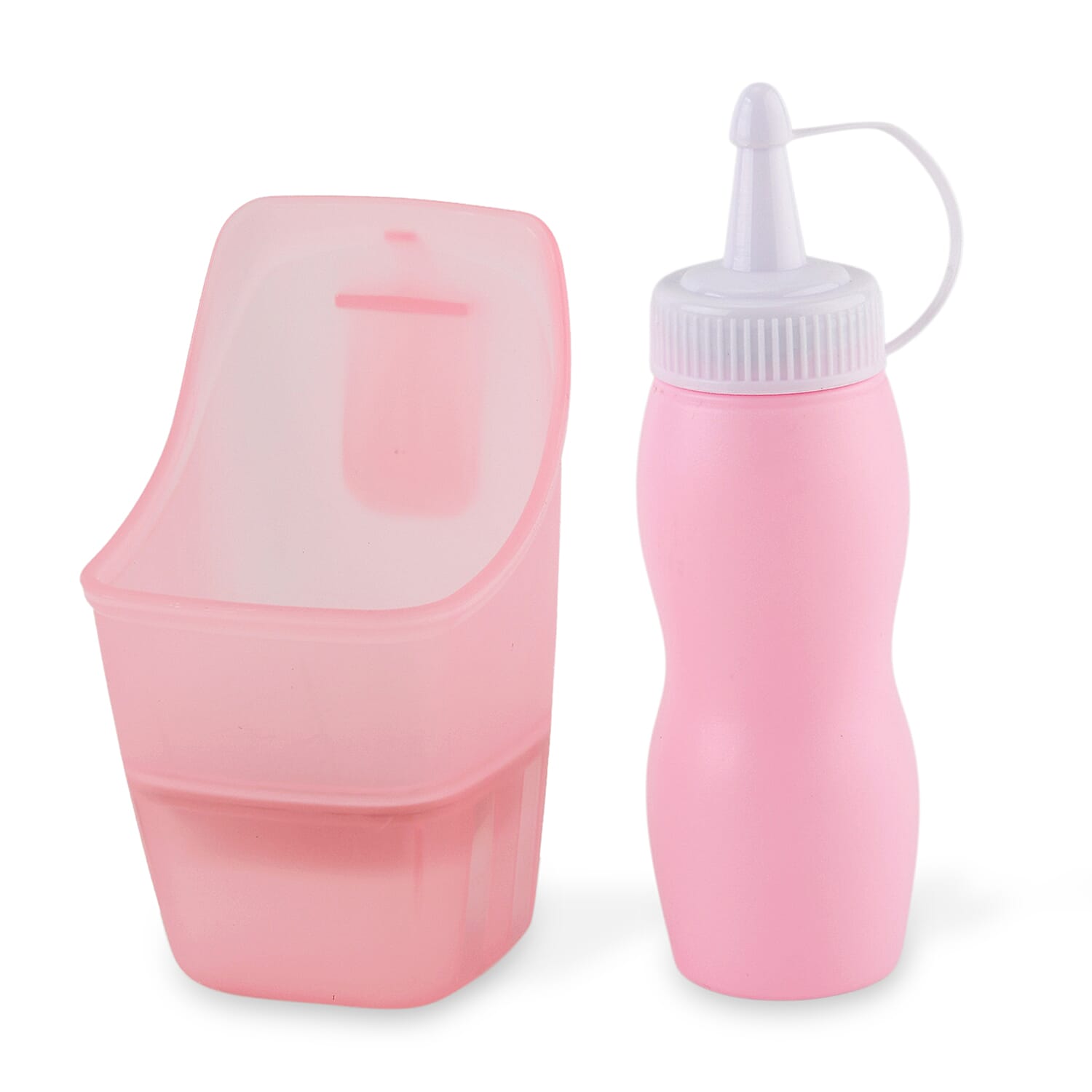Elastic Bubble Smoke Bomb Toy Wand - Rechargeable Battery (1x Included)  70ml Solution, Measuring Cup, 2x Fabric Gloves, Dissolving Mist, Hanging Rope - Pink V32489013 4