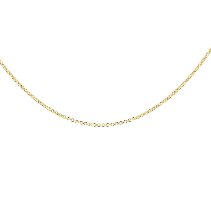 Trace Adjustastable Chain 16 Inch-18 Inch  in 9K Yellow Gold 7578226 1
