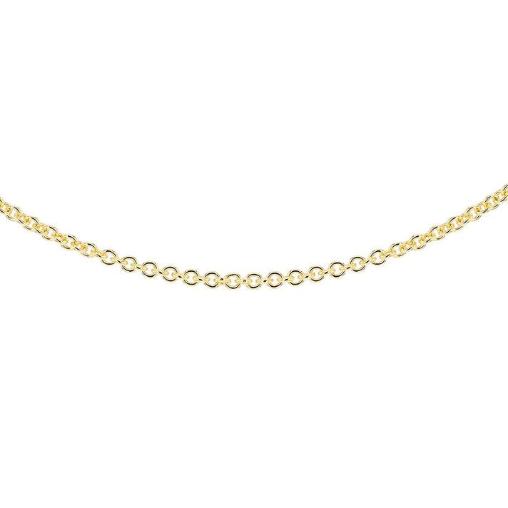 Trace Adjustastable Chain 16 Inch-18 Inch  in 9K Yellow Gold 7578226 2