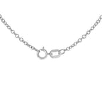 9K White Gold  Chain (Size - 16),  Gold Wt. 1.8 Gms
