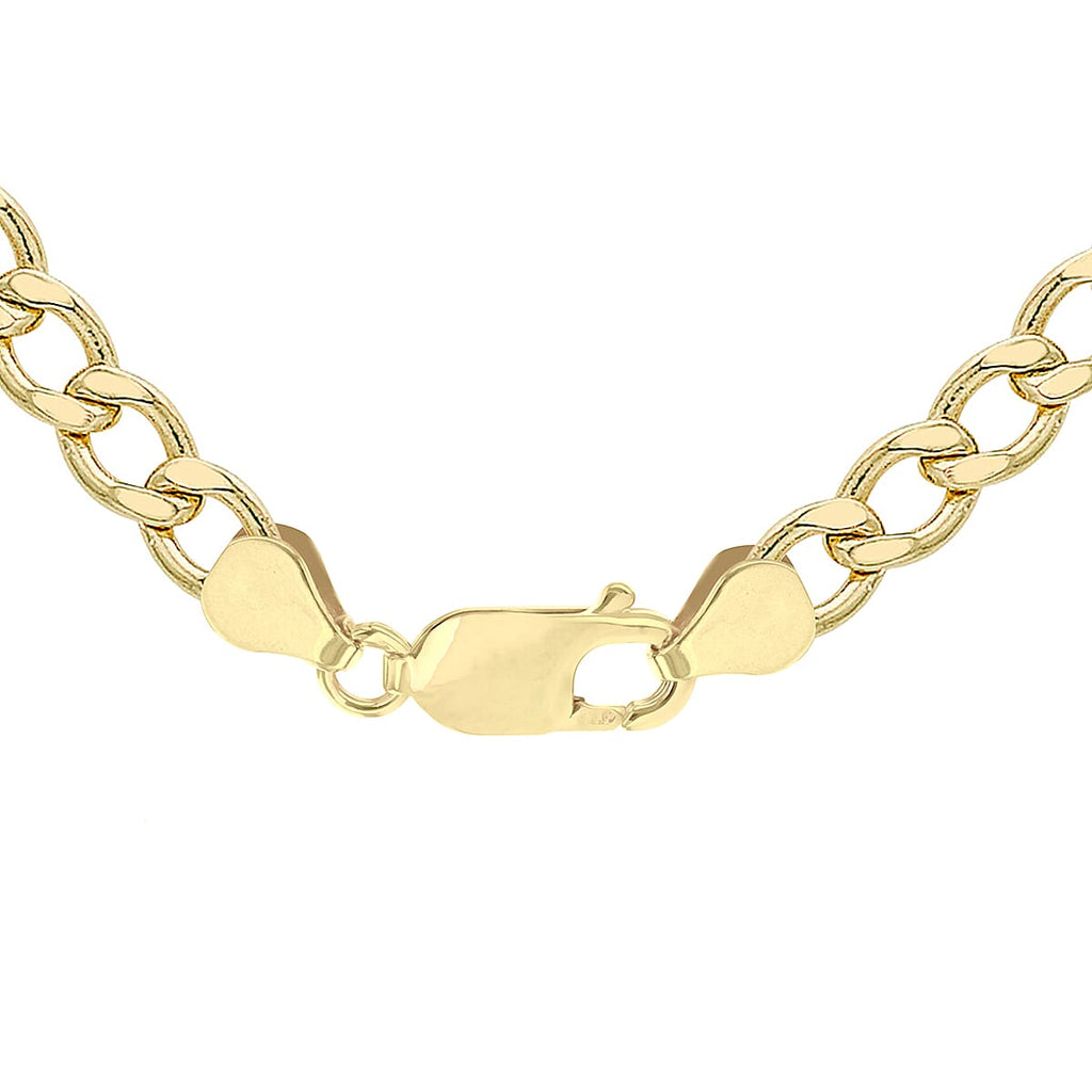 9K Yellow Gold  Chain (Size - 16),  Gold Wt. 1.7 Gms