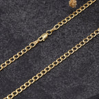 9K Yellow Gold  Chain (Size - 18),  Gold Wt. 1.9 Gms