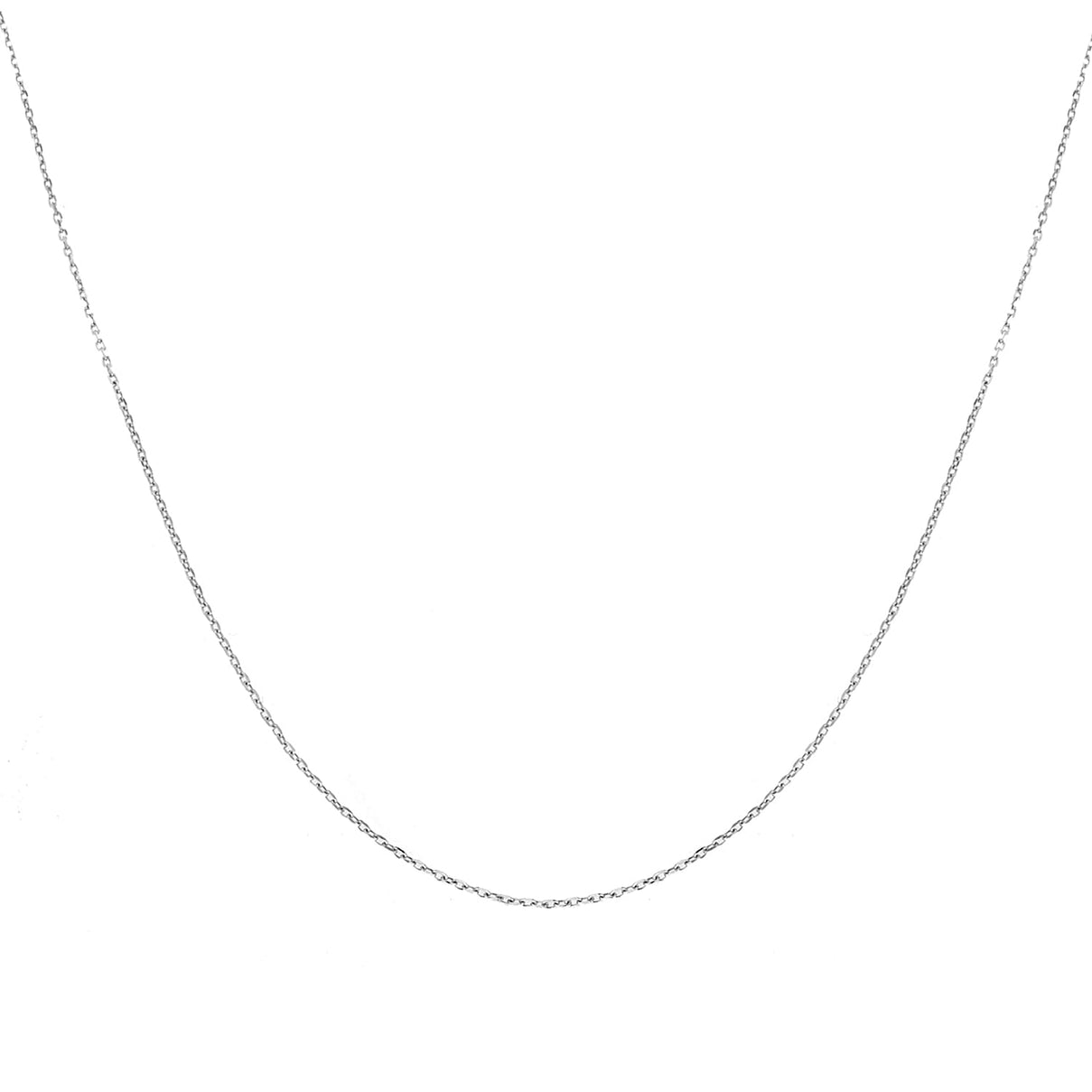 Trace Chain 20 Inch in 9K White Gold 7592839 1