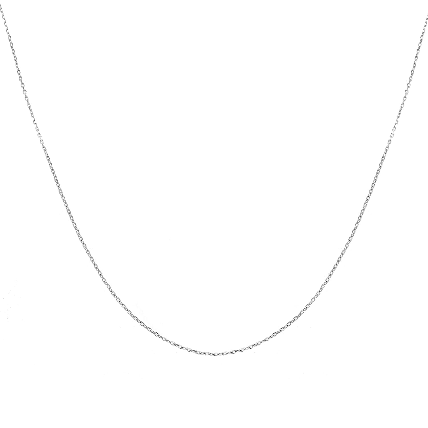 Trace Chain 20 Inch in 9K White Gold 7592839 1