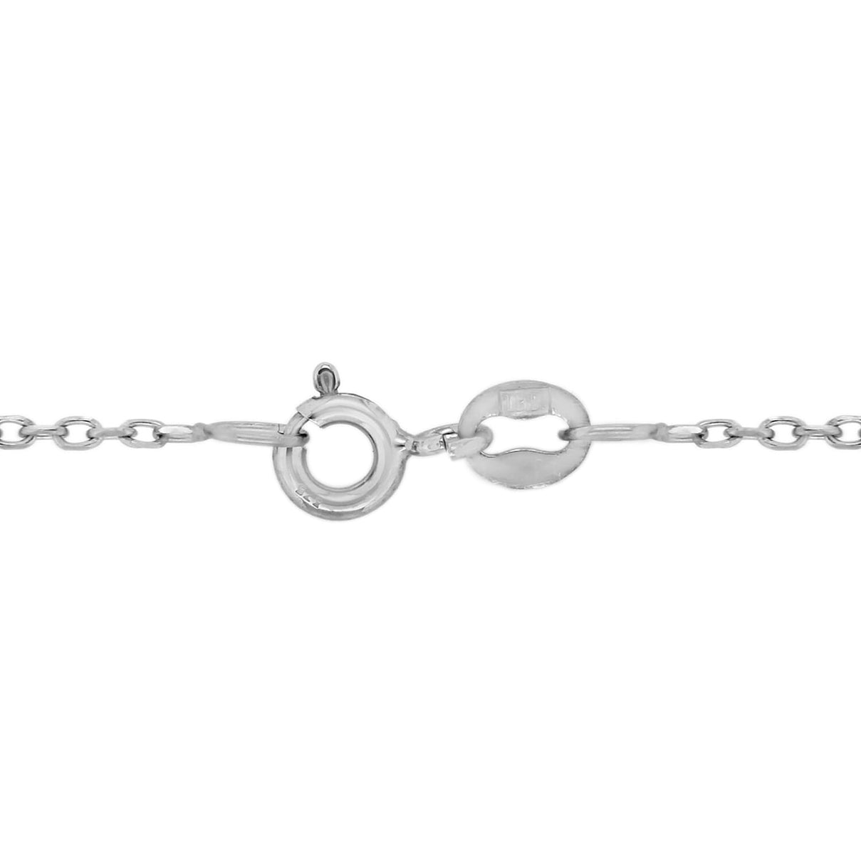 Trace Chain 20 Inch in 9K White Gold 7592839 2