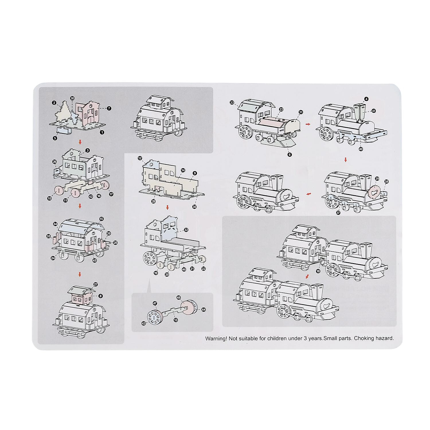 Train 3D Puzzle 8192867 7