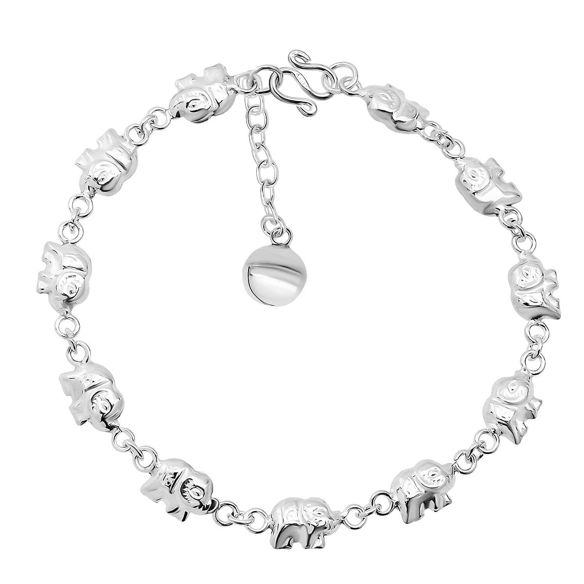 Treasure of Siam - Sterling Silver Bracelet (Size 7 - 1 Ext) 8296228 0