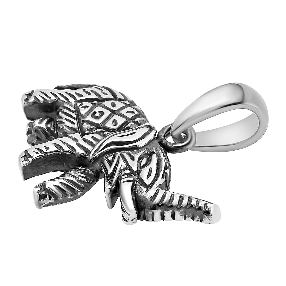 Sterling Silver Elephant Pendant 8296221 7