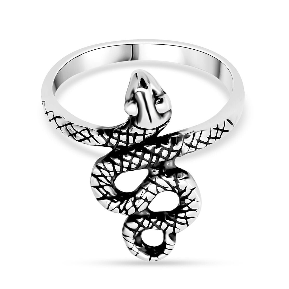 Treasure of Siam - Sterling Silver Snake Ring 8296209 0