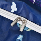 Set of 3 Hot Air Balloon Printed Storage Bags - Navy