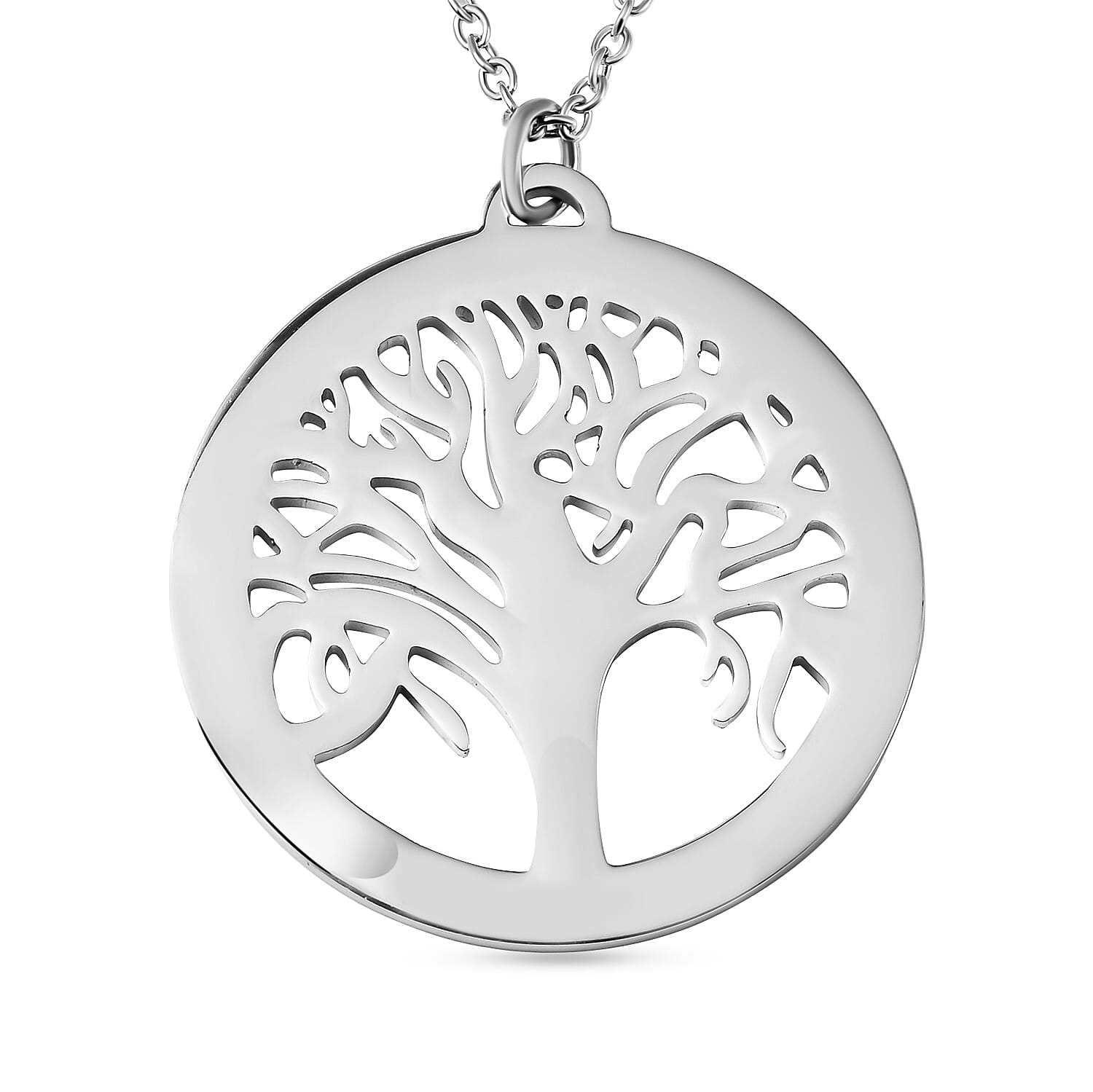 Tree of Life Necklace Size 20 in Silver Tone 6851177 0