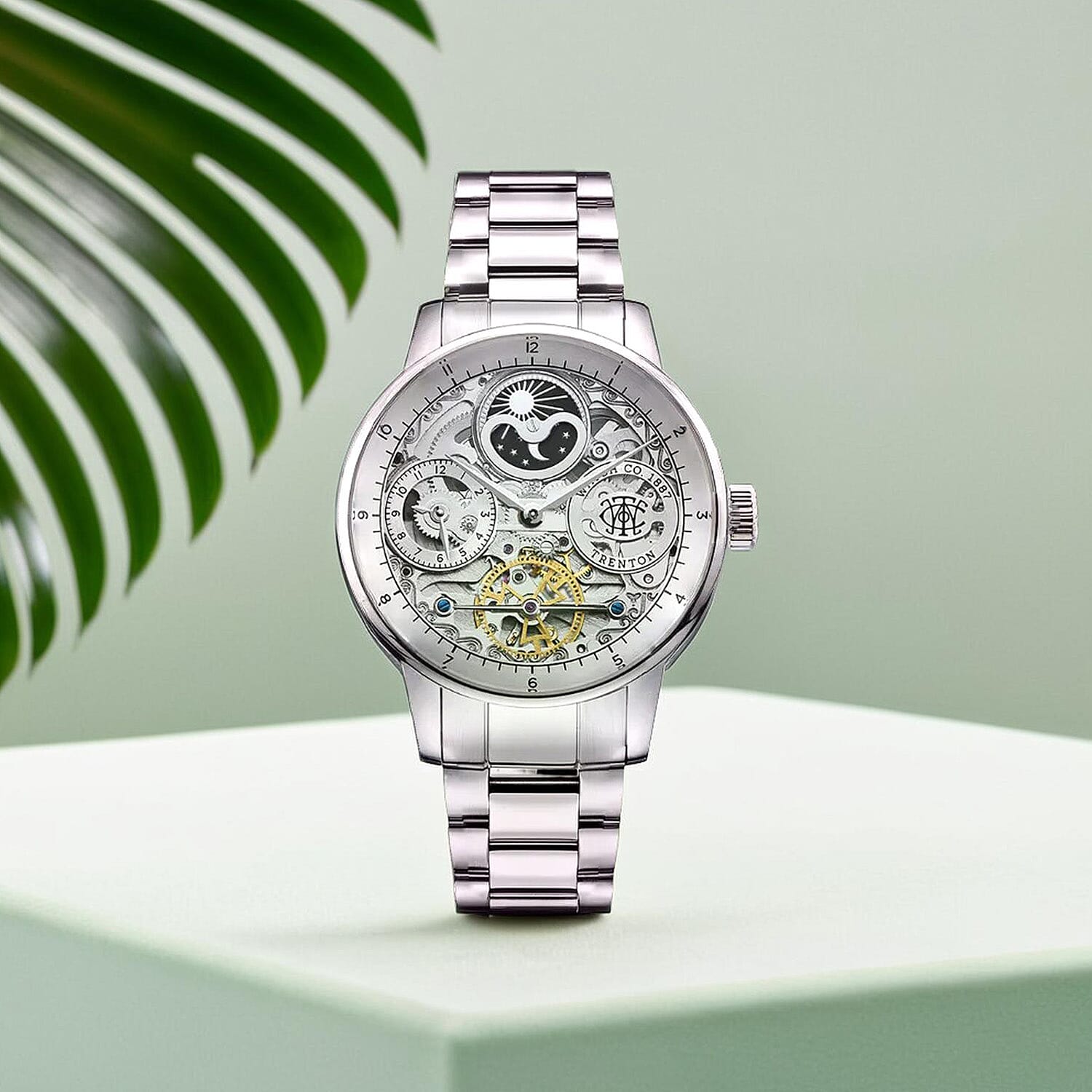 Trenton Jazz Automatic Silver Dial Men's Watch 7951143 2