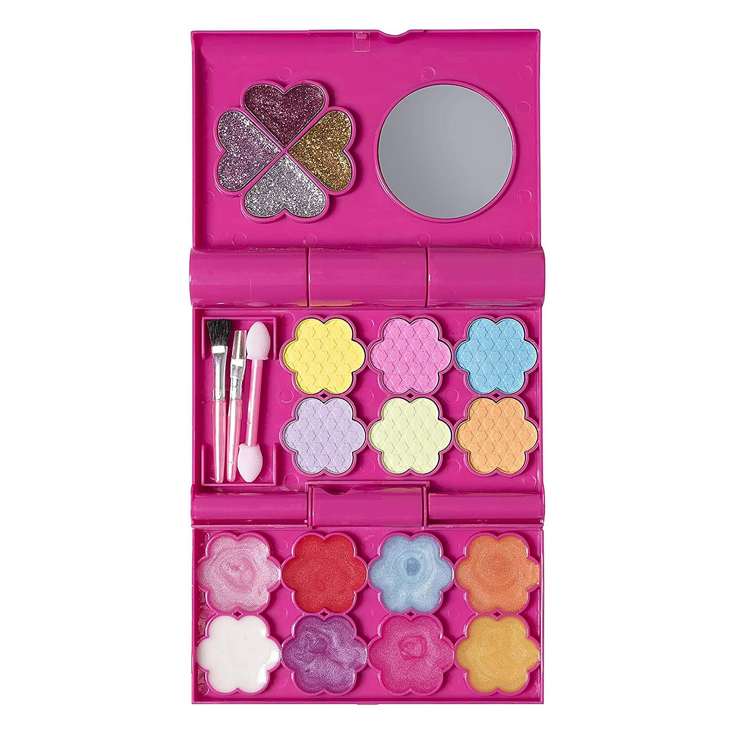 Tri Fold Makeup Cosmetics Set - Multi Colour 8298708 1