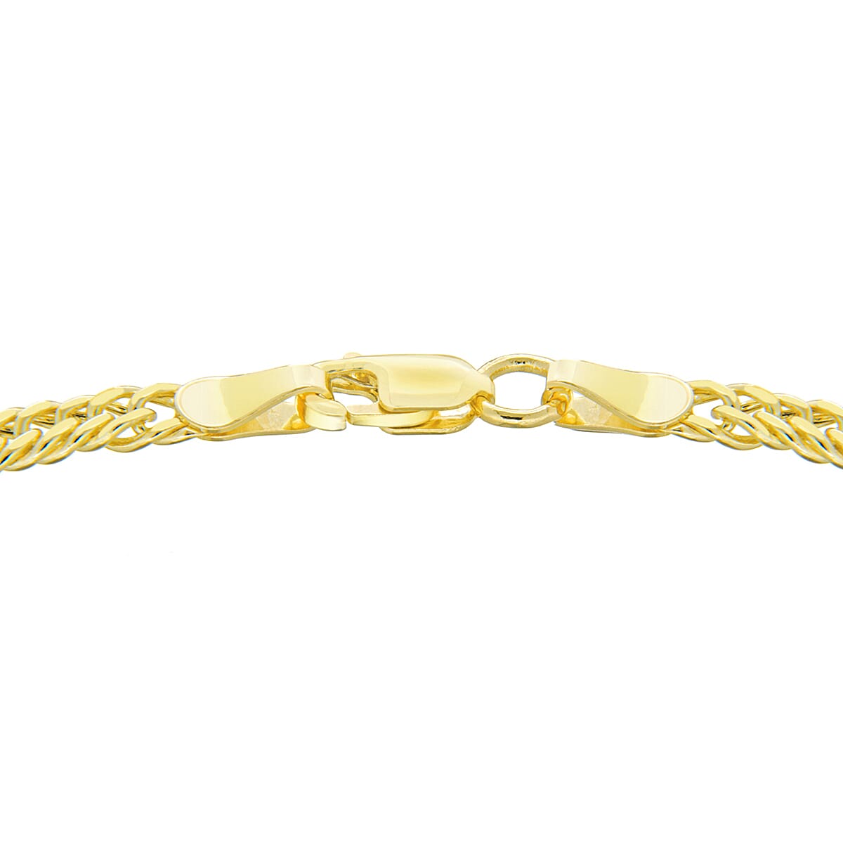 Triple Curb Chain 18 Inch in 9K Yellow Gold 4.4g 7577728 3