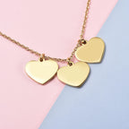 Necklace (Size - 20) Pure White Stainless Steel